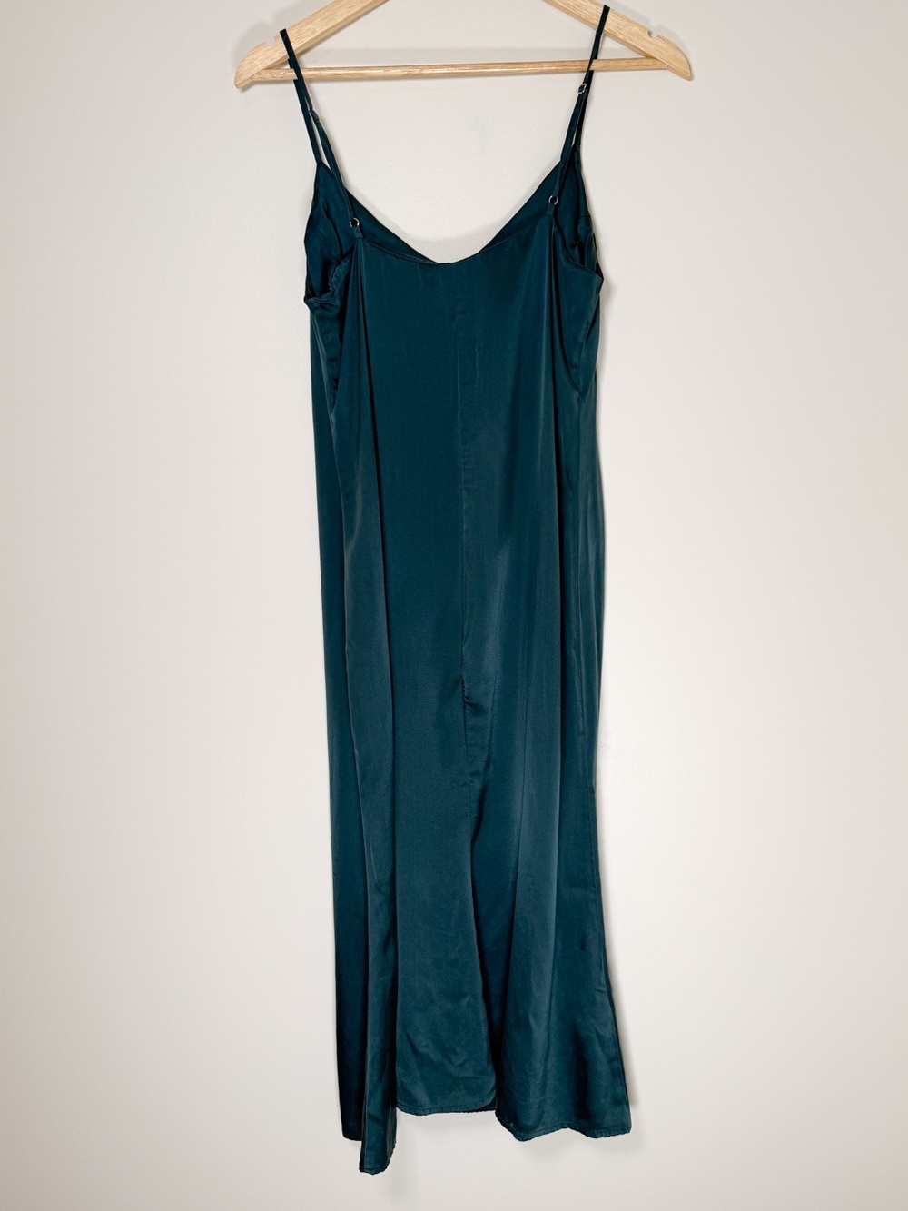 Reformation Teal Slip Dress - Picture 8 of 11